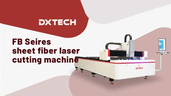 China Herstellerdxtech Laser High Level Faserlaserschneidemaschine 1000W 2000W 4000W Edelstahlblech Faserlaserschneidemaschine Preis